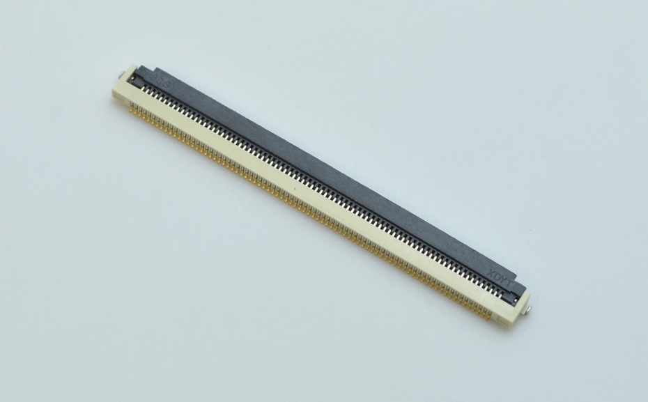 FFC/FPC座 軟排線連接器 0.5mm間距 80P /68P翻蓋式下接觸 液晶屏,蝌蚪网站在线观看