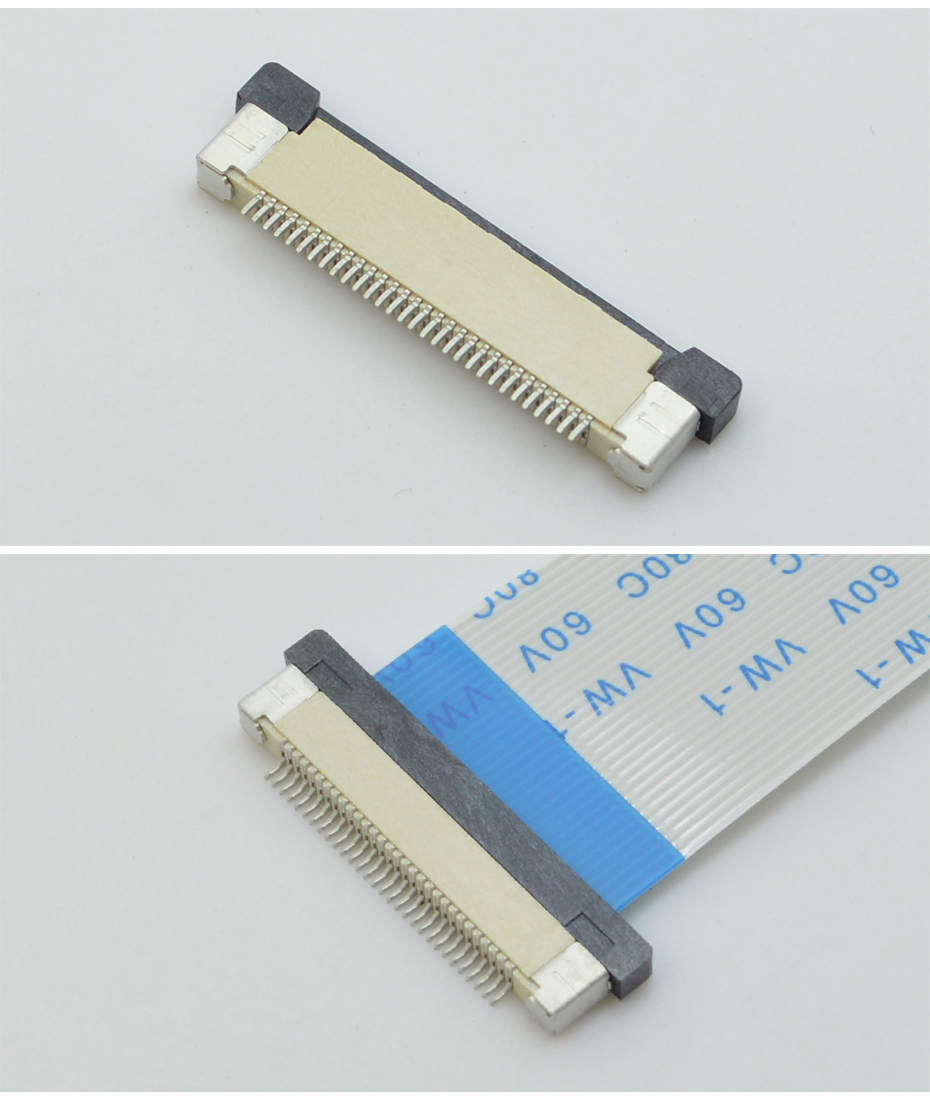 FFC/蝌蚪窉成人精品视频 間距0.5mm H2.0 64P下接軟排線插座,蝌蚪网站在线观看