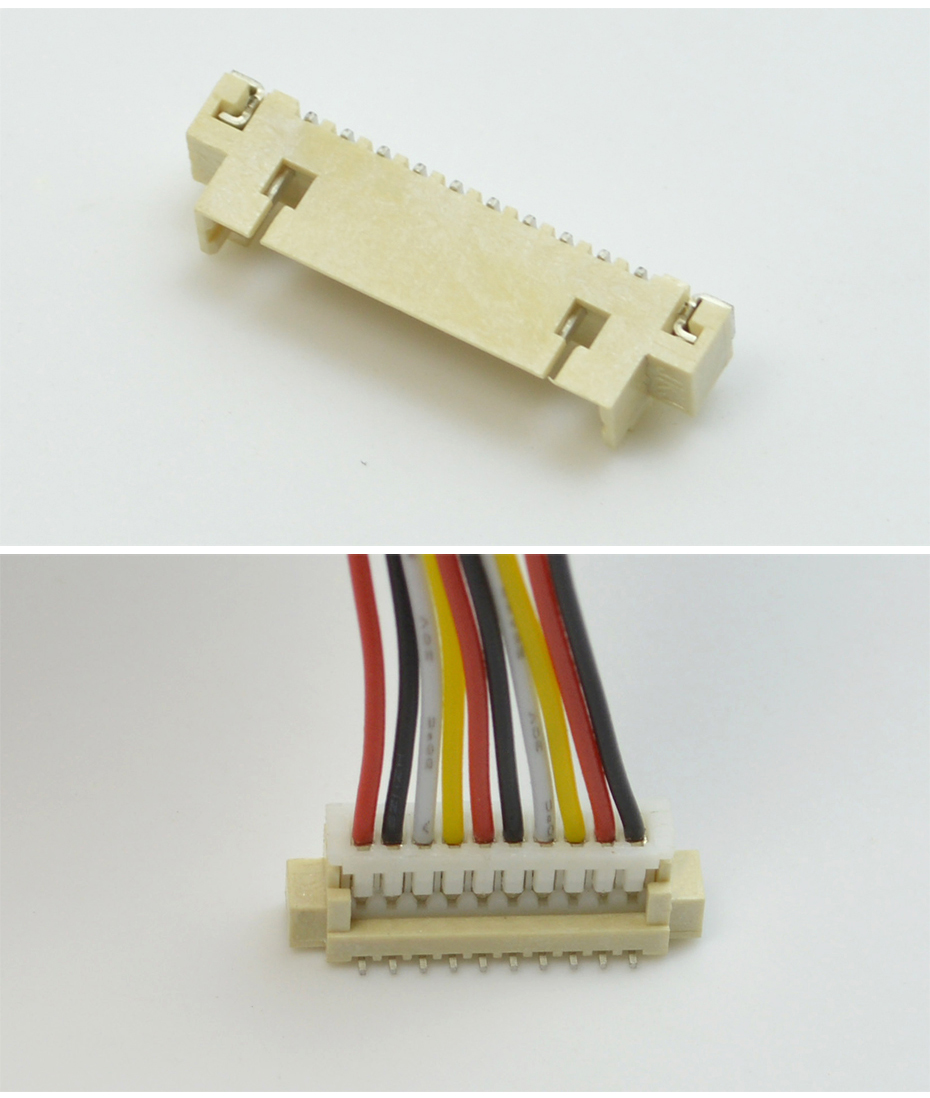 條形連接器 間距1.25mm端子 10P汽車插頭線路板接線端子接插件,蝌蚪网站在线观看