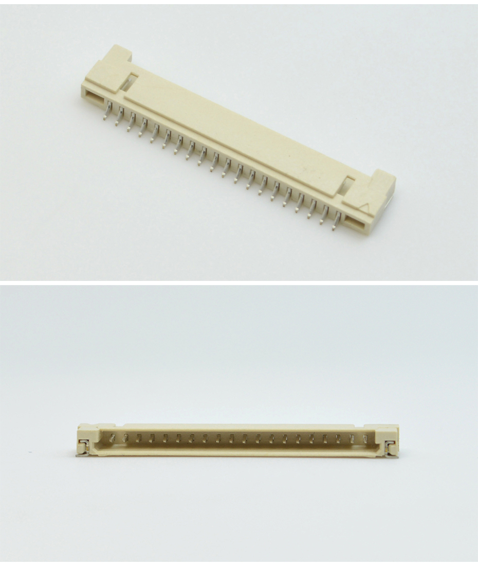 DF14液晶屏連接器1.25間距6pin針 板對線插座臥貼連接器接插件,蝌蚪网站在线观看