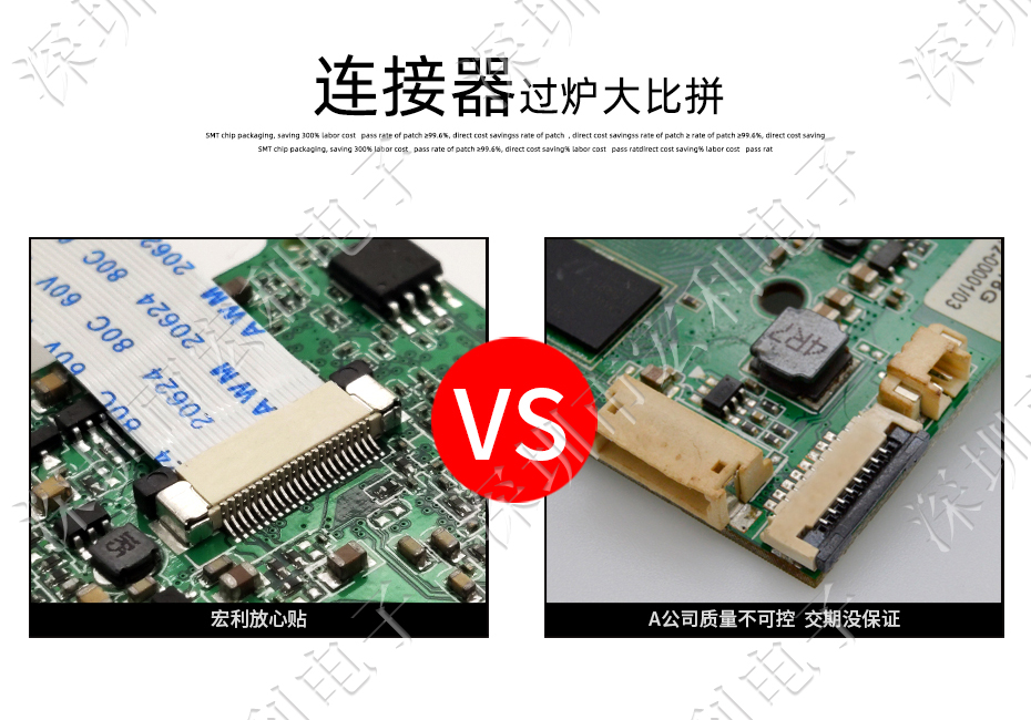 FFC/蝌蚪窉成人精品视频 軟排線插座 0.5mm間距-45P 下接拉鎖 45Pin 抽屜式