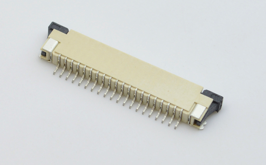 FFC軟排線接插件 蝌蚪窉成人精品视频 間距1.0MM-16p 上接拉鎖