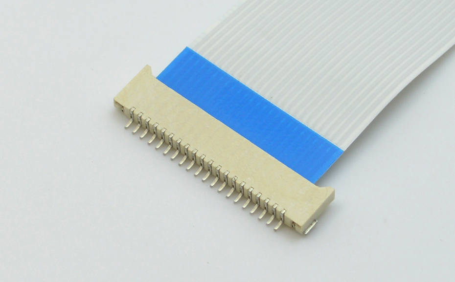 FFC/蝌蚪窉成人精品视频 FPC座 1.0mm間距 34P 臥式貼片無鎖 雙麵接觸