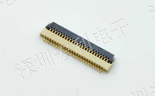 蝌蚪窉成人精品视频 間距0.5mm 高H1.0  6P下接翻蓋 SMT耐高溫貼片連接器