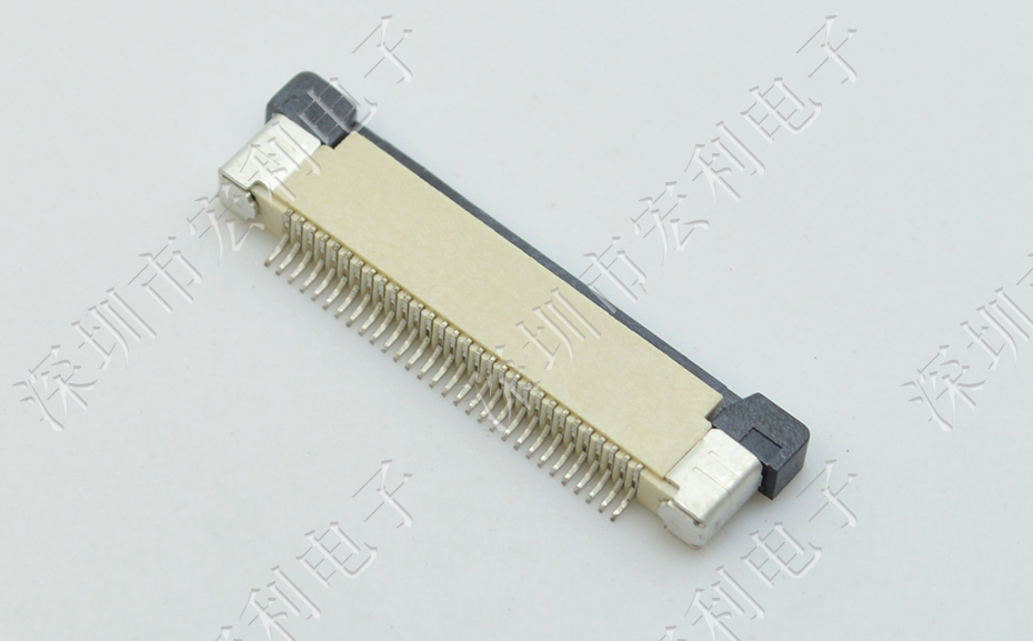 FFC/蝌蚪窉成人精品视频 45p 45pin 0.5mm間距 FPC座 抽屜式上接 排線插座