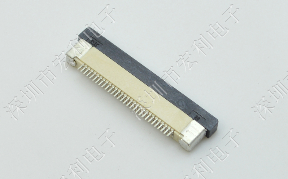 FFC/蝌蚪窉成人精品视频 45p 45pin 0.5mm間距 FPC座 抽屜式上接 排線插座
