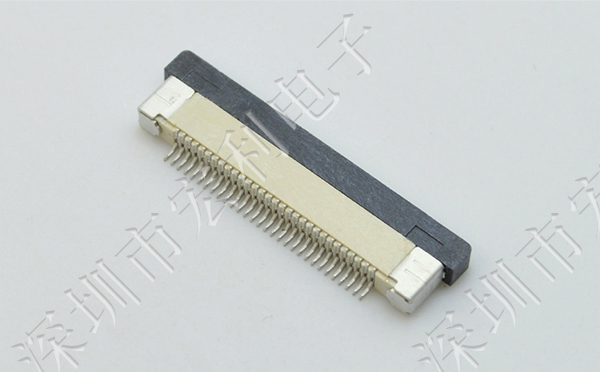 FFC/蝌蚪窉成人精品视频 軟排線插座 0.5mm間距-60P 下接拉鎖 60Pin 抽屜式