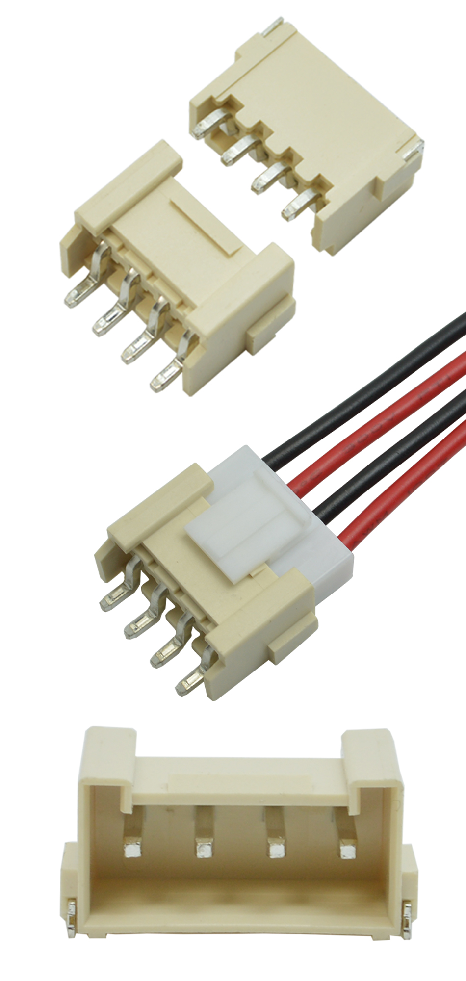 VH3.96-2P臥貼針座PCB板SMT插座 連接器3.96mm 表麵貼片座,蝌蚪网站在线观看