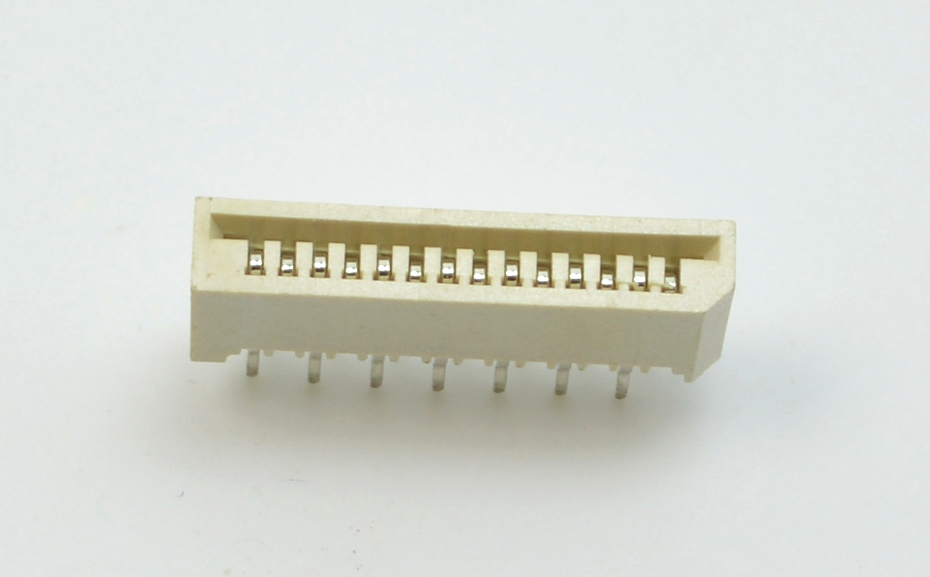 FPC/FFC連接器 1.0mm間距 單麵接直插針 4P-30P 無鎖插件式連接器,蝌蚪网站在线观看