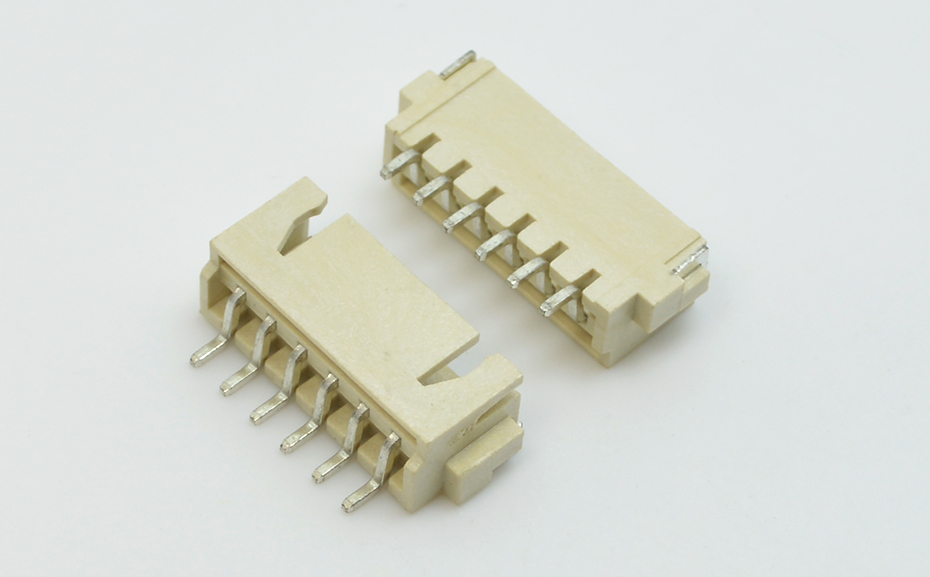 TJC3 XH2.5-5P臥貼針座PCB板SMT插座 連接器2.5mm-5P表麵貼片座,蝌蚪网站在线观看